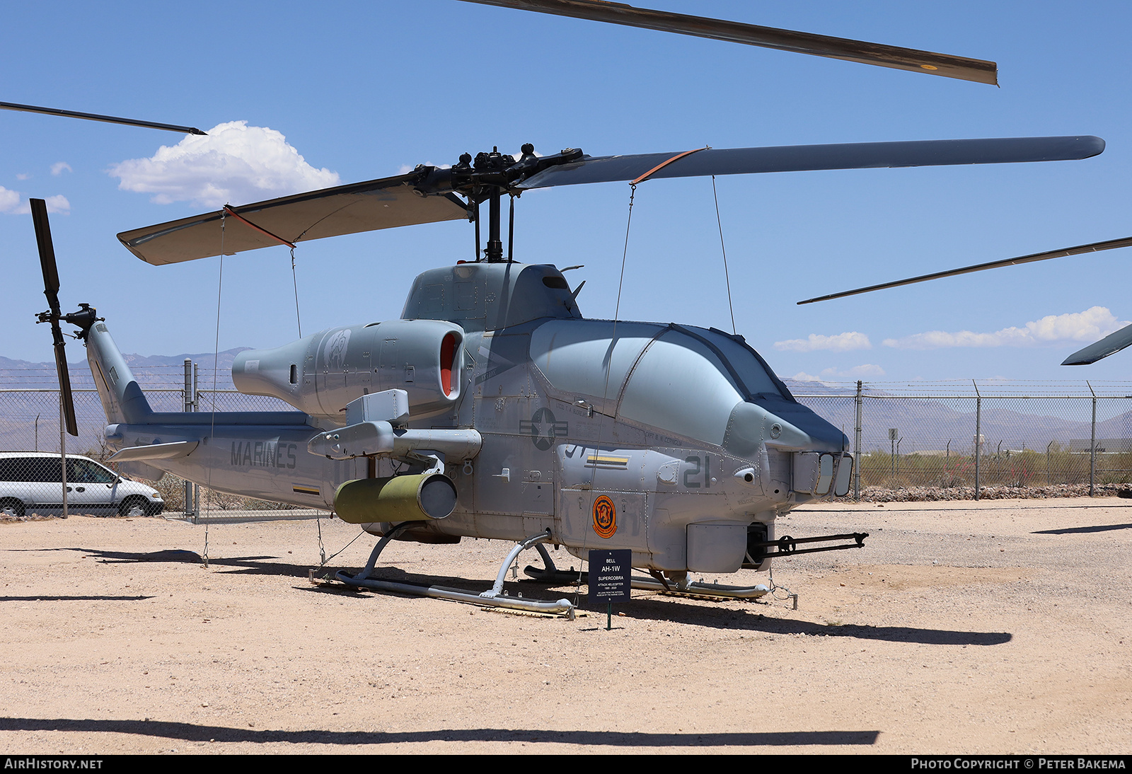 Aircraft Photo of 160825 | Bell AH-1W Sea Cobra | USA - Marines | AirHistory.net #829965
