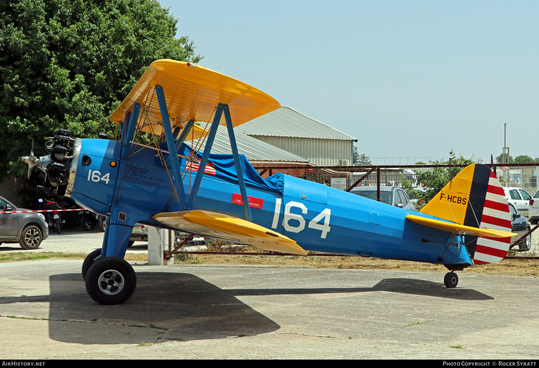 Aircraft Photo of F-HCBS | Stearman PT-13B Kaydet (A75) | USA - Air Force | AirHistory.net #829966