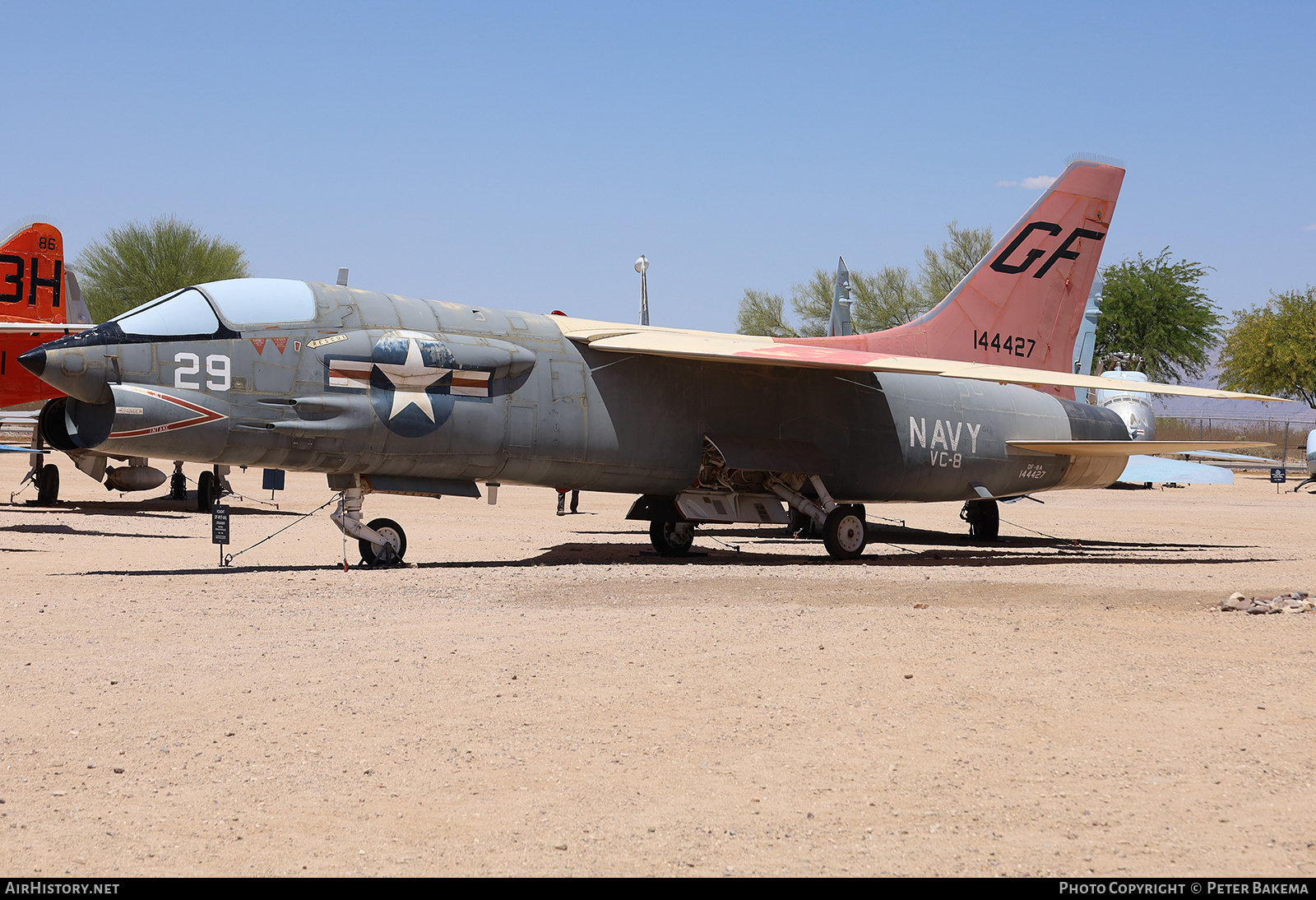 Aircraft Photo of 144427 | Vought DF-8F Crusader | USA - Navy | AirHistory.net #829967
