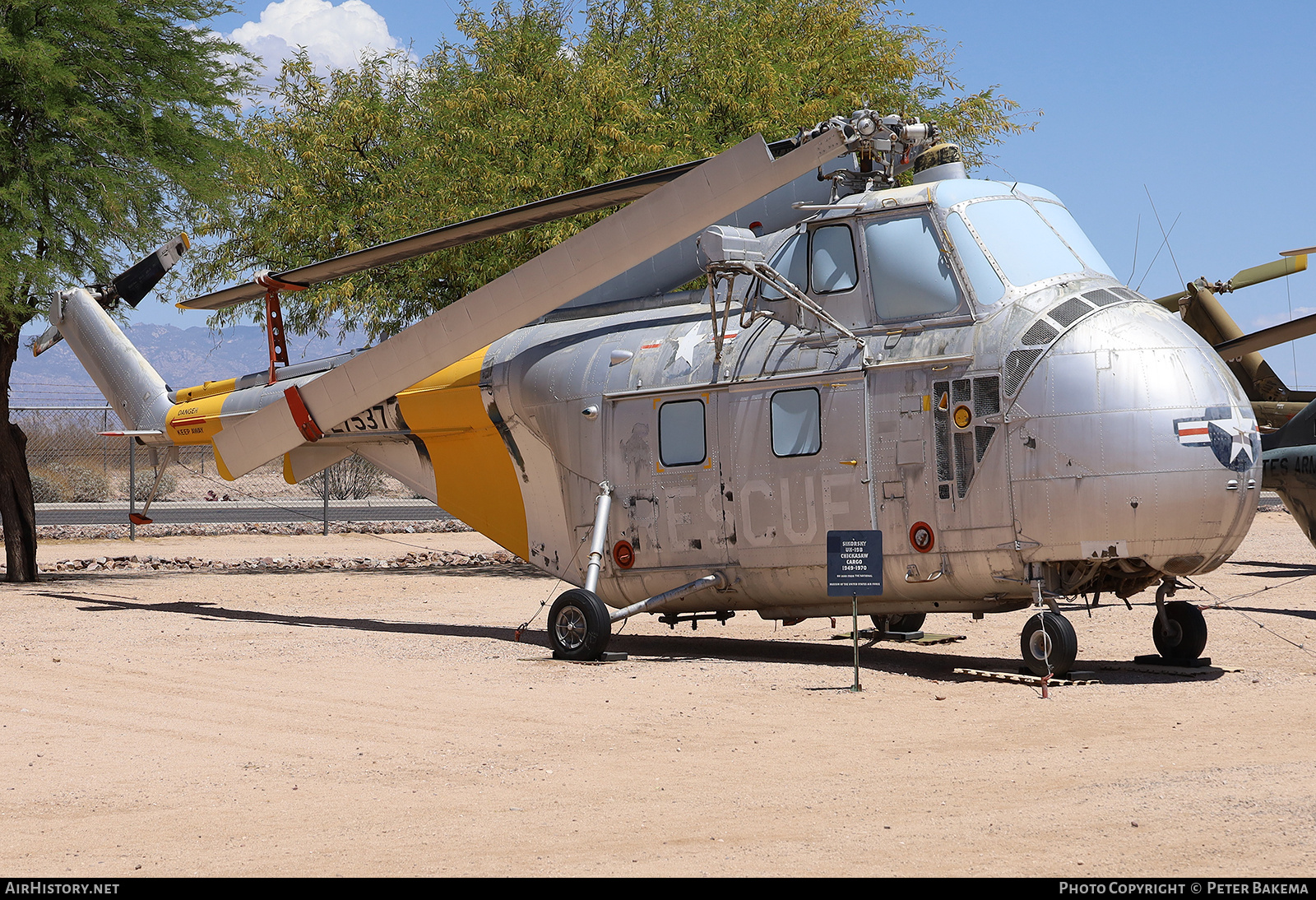 Aircraft Photo of 52-7537 / 27537 | Sikorsky HH-19B Chickasaw (S-55D) | USA - Air Force | AirHistory.net #829970