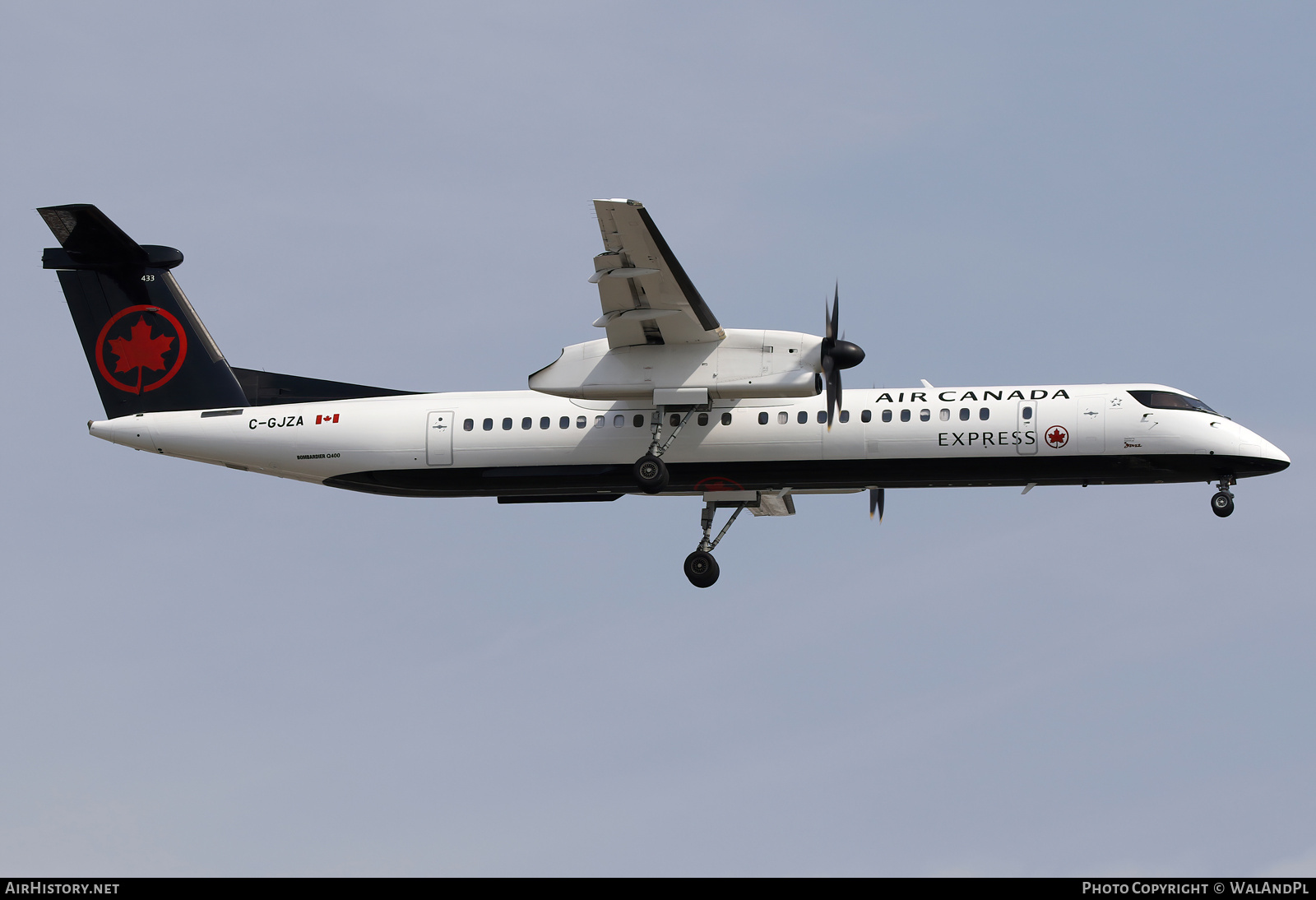 Aircraft Photo of C-GJZA | Bombardier DHC-8-402 Dash 8 | Air Canada Express | AirHistory.net #829983