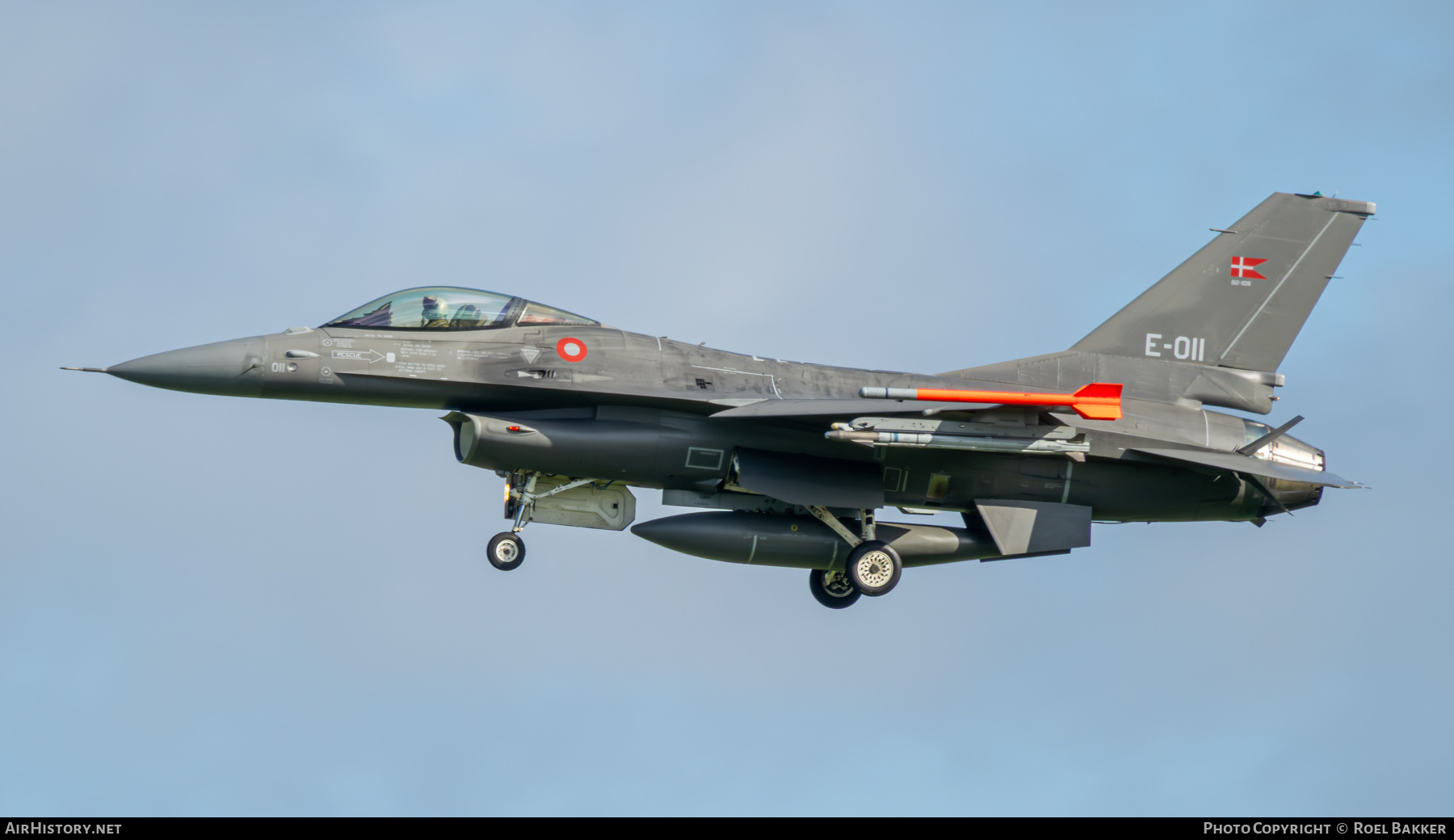 Aircraft Photo of E-011 / 82-1011 | General Dynamics F-16AM Fighting Falcon | Denmark - Air Force | AirHistory.net #829990