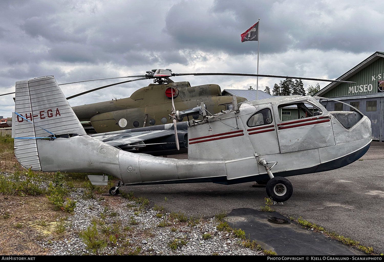 Aircraft Photo of OH-EGA | Republic RC-3 Seabee | AirHistory.net #830016