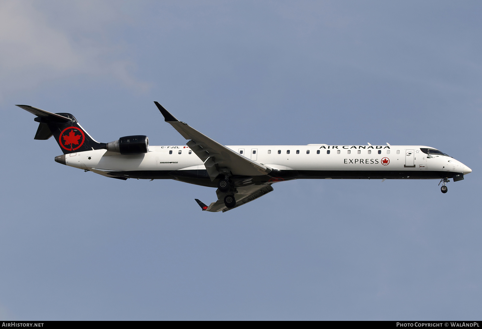 Aircraft Photo of C-FJZL | Bombardier CRJ-900 (CL-600-2D24) | Air Canada Express | AirHistory.net #830025