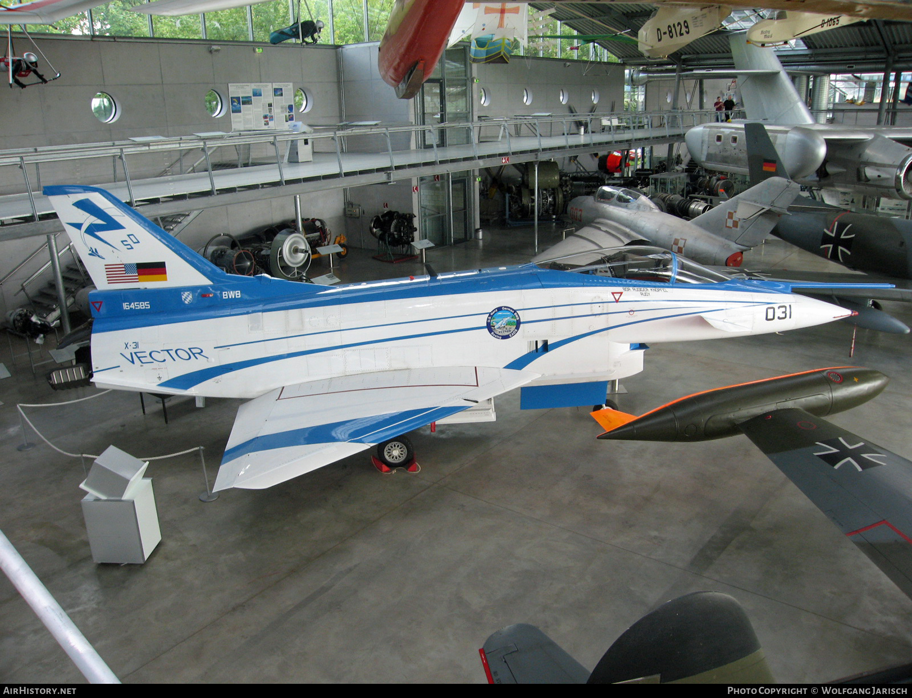 Aircraft Photo of 164585 | Rockwell-MBB X-31A | USA - Navy | AirHistory.net #830030