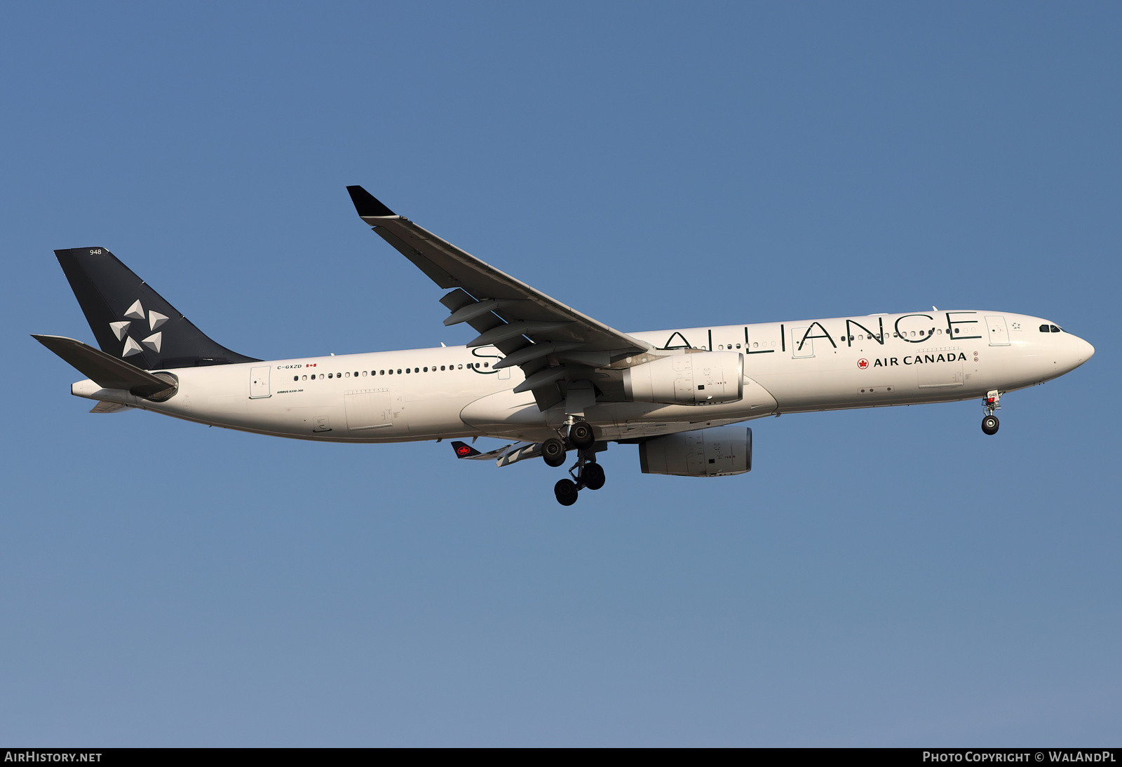 Aircraft Photo of C-GXZD | Airbus A330-343E | Air Canada | AirHistory.net #830065