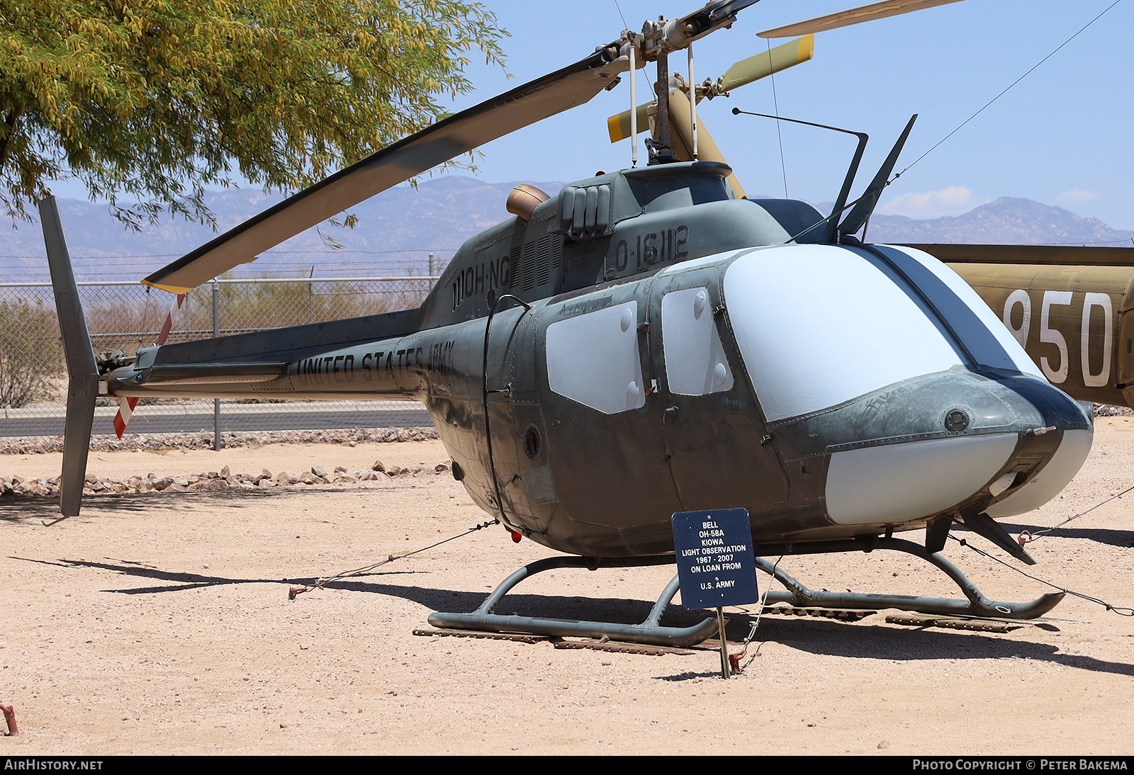 Aircraft Photo of 69-16112 / 0-16112 | Bell OH-58A Kiowa (206A-1) | USA - Army | AirHistory.net #830077