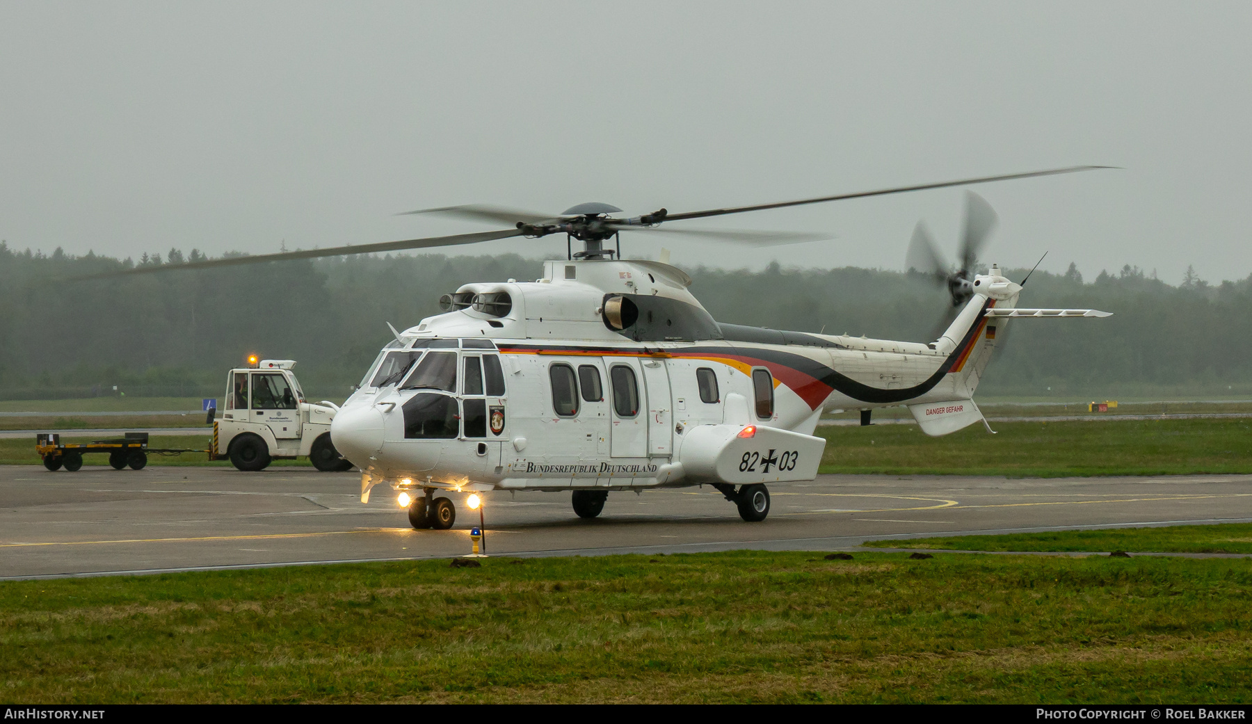 Aircraft Photo of 8203 | Eurocopter AS-532U2 Cougar Mk2 | Germany - Air Force | AirHistory.net #830089