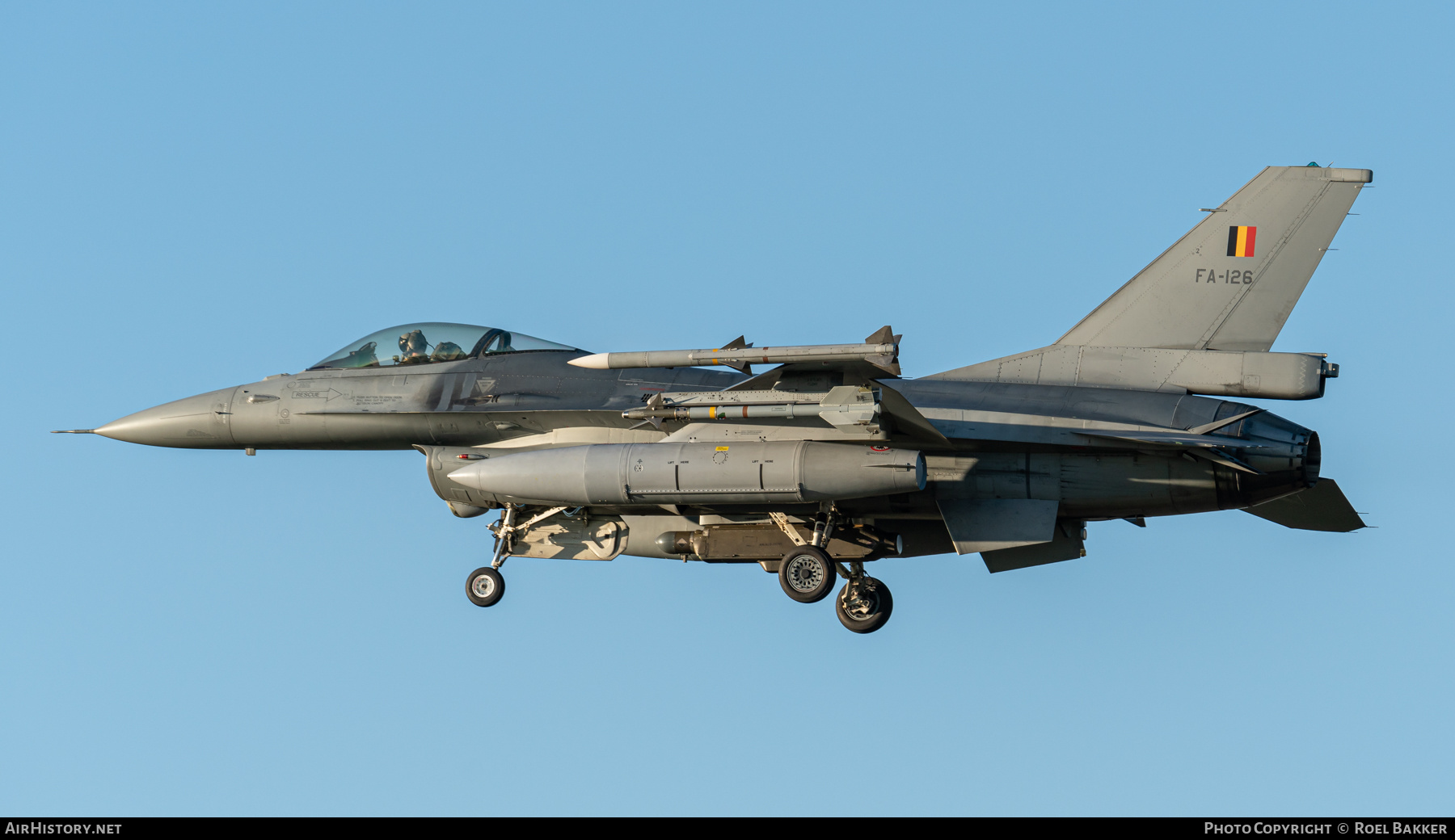 Aircraft Photo of FA-126 | General Dynamics F-16AM Fighting Falcon | Belgium - Air Force | AirHistory.net #830091