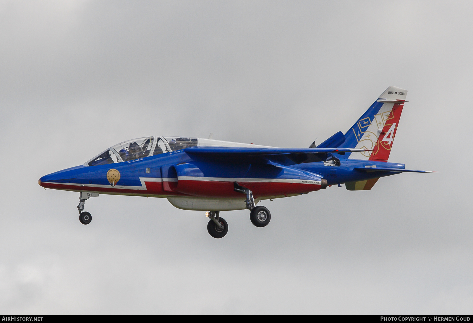 Aircraft Photo of E122 | Dassault-Dornier Alpha Jet E | France - Air Force | AirHistory.net #830109