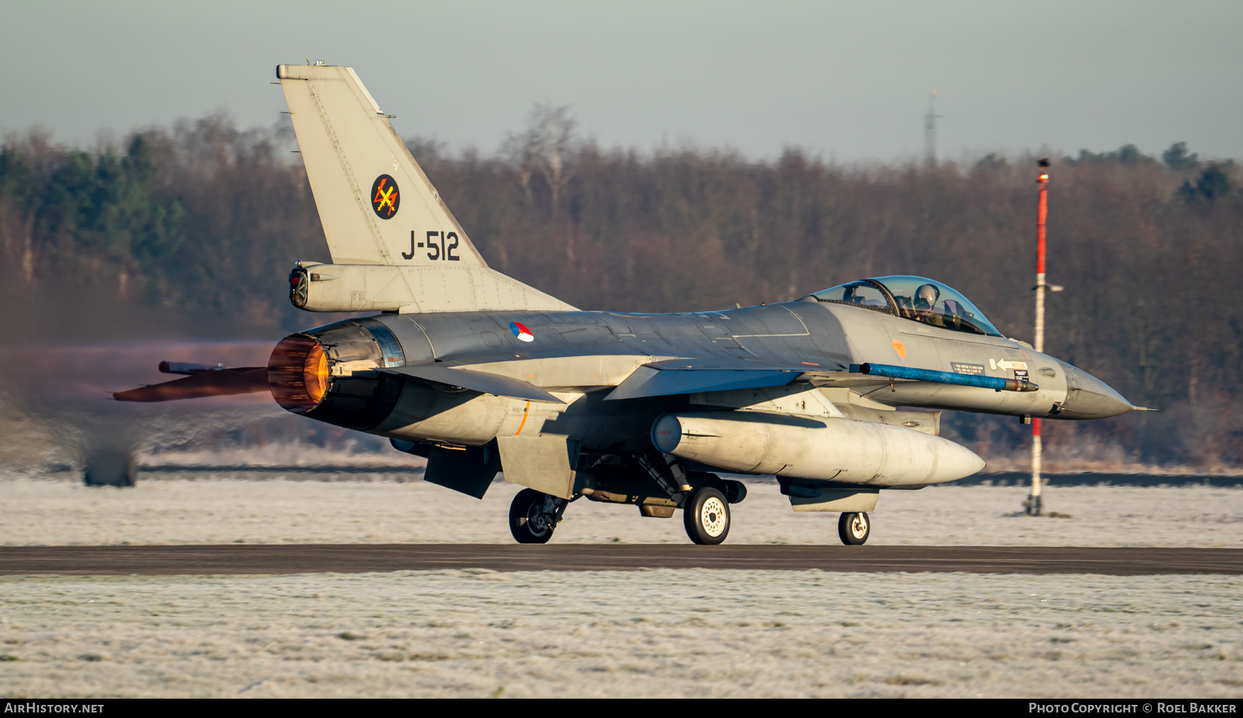Aircraft Photo of J-512 | General Dynamics F-16AM Fighting Falcon | Netherlands - Air Force | AirHistory.net #830136