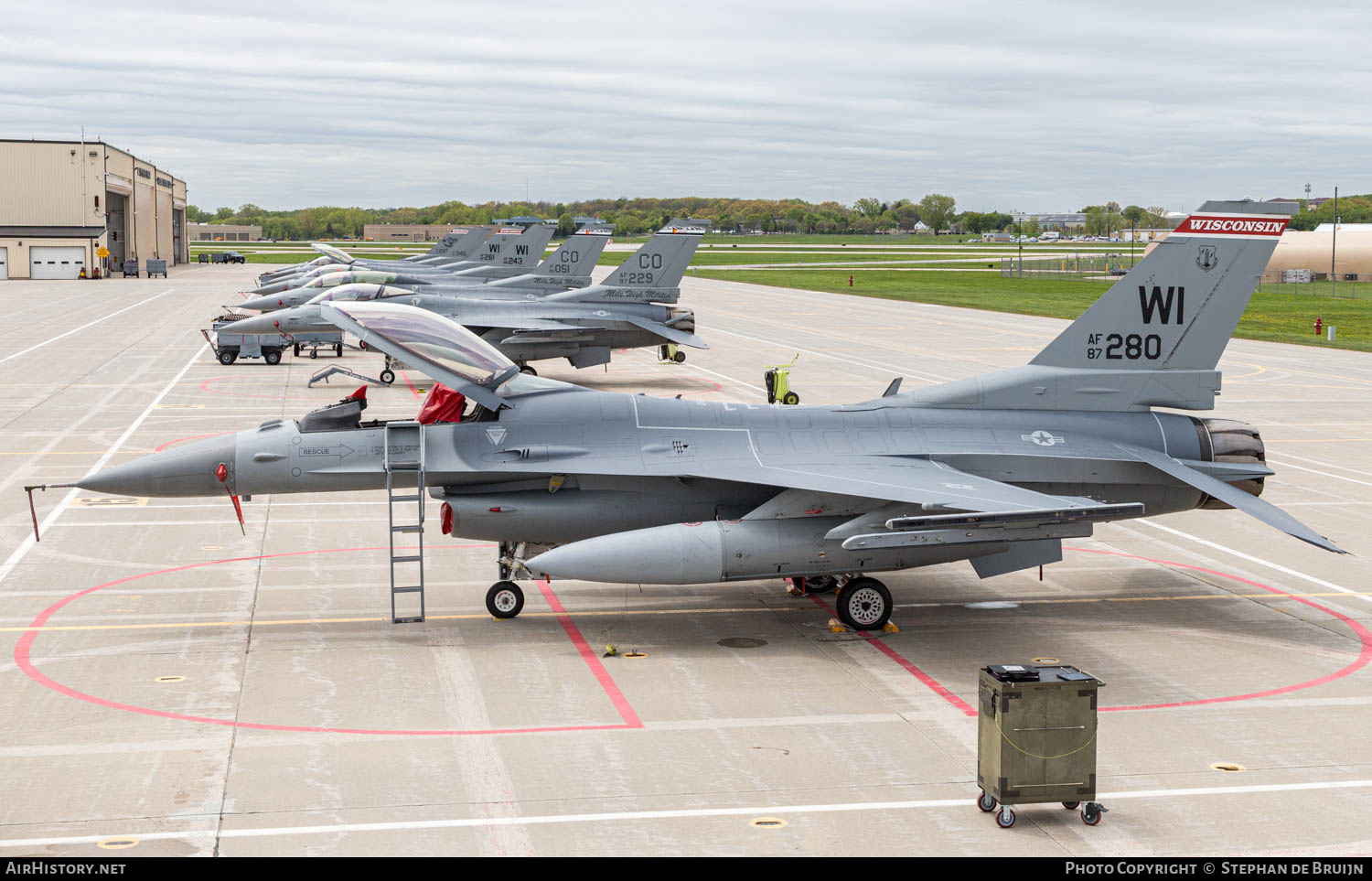 Aircraft Photo of 87-0280 / AF87-280 | General Dynamics F-16C Fighting Falcon | USA - Air Force | AirHistory.net #830138