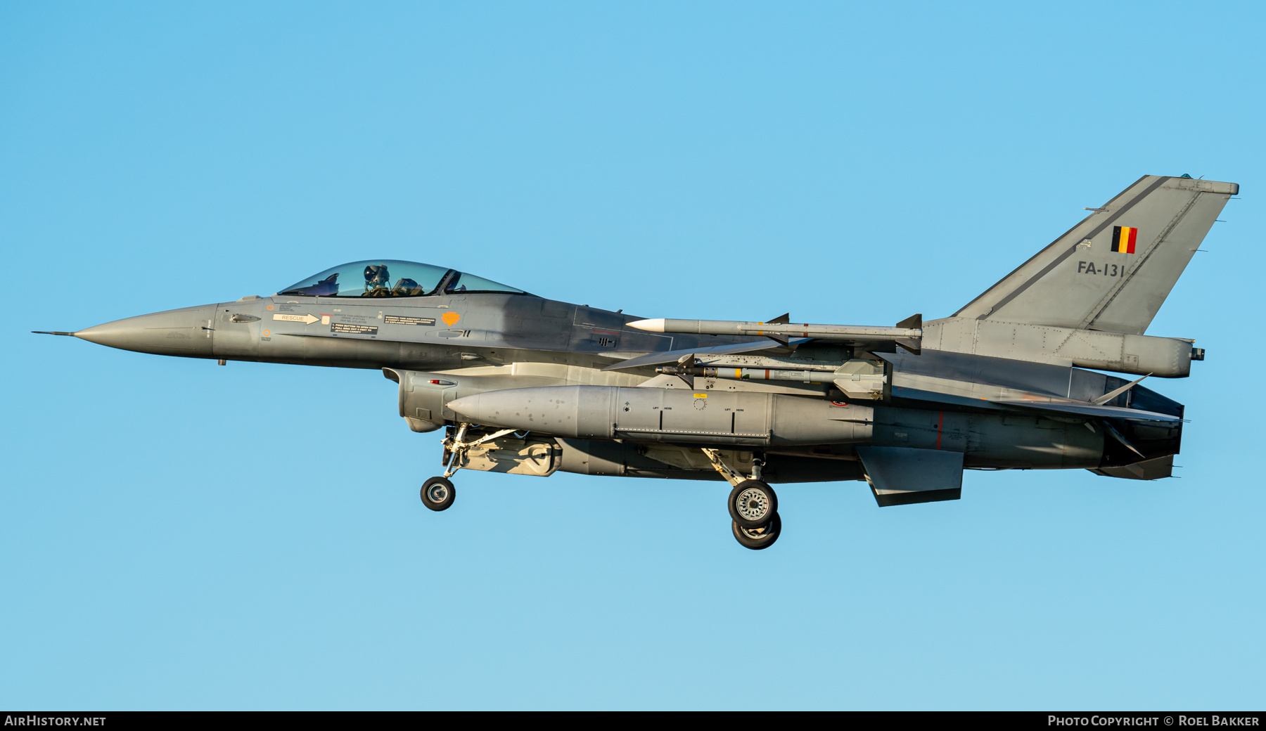 Aircraft Photo of FA-131 | General Dynamics F-16AM Fighting Falcon | Belgium - Air Force | AirHistory.net #830140