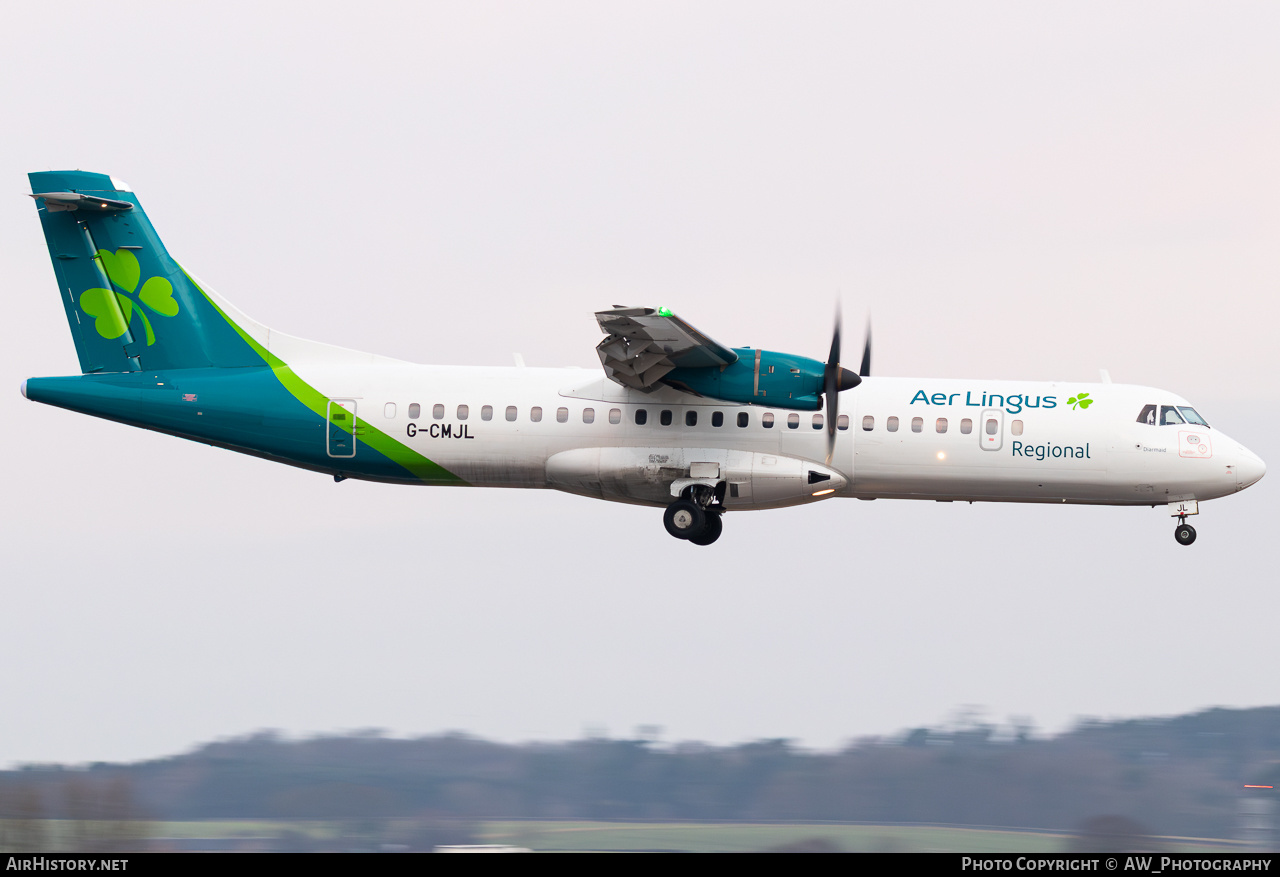 Aircraft Photo of G-CMJL | ATR ATR-72-600 (ATR-72-212A) | Aer Lingus Regional | AirHistory.net #830142