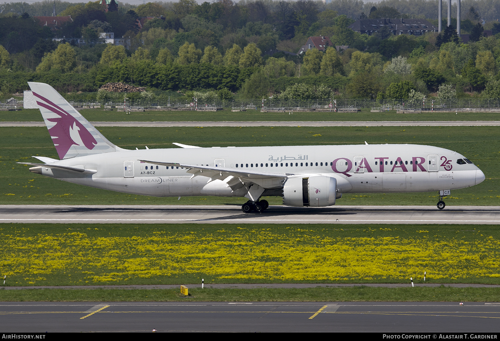 Aircraft Photo of A7-BCZ | Boeing 787-8 Dreamliner | Qatar Airways | AirHistory.net #830149