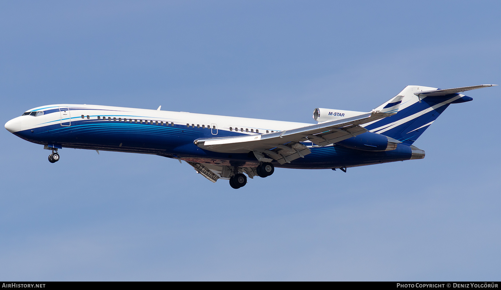 Aircraft Photo of M-STAR | Boeing 727-2X8/Adv(RE) Super 27 | AirHistory.net #830151