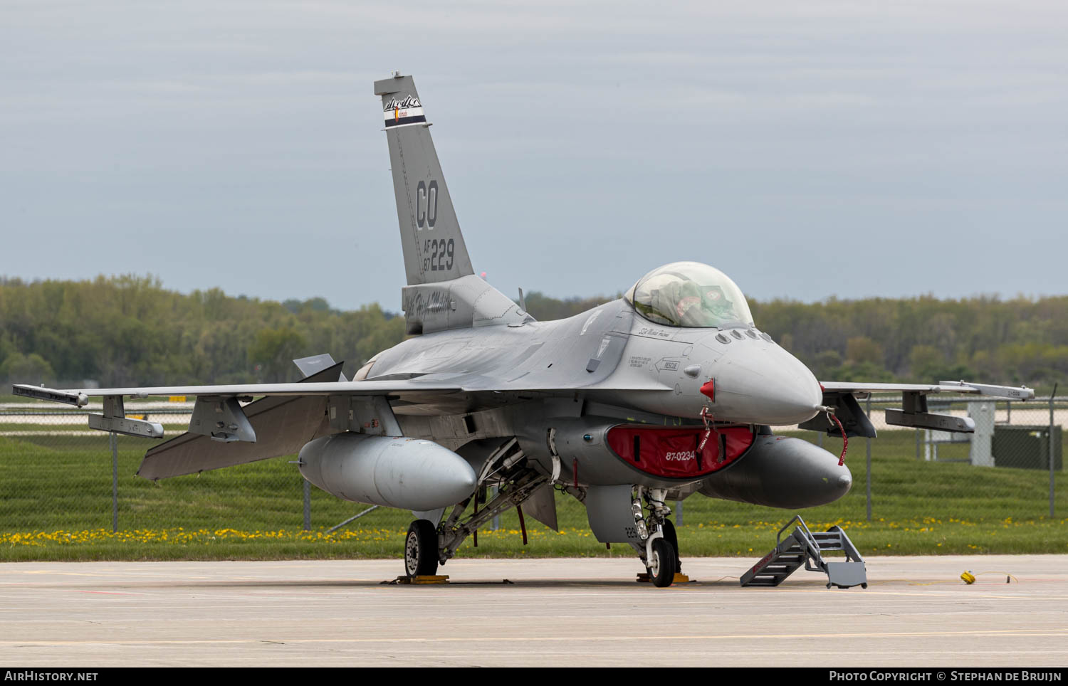 Aircraft Photo of 87-0229 / AF87-229 | General Dynamics F-16C Fighting Falcon | USA - Air Force | AirHistory.net #830181