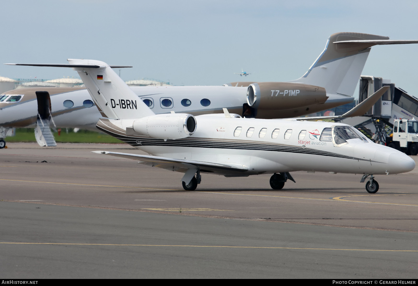 Aircraft Photo of D-IBRN | Cessna 525A CitationJet CJ2+ | Starjet Aviation | AirHistory.net #830184