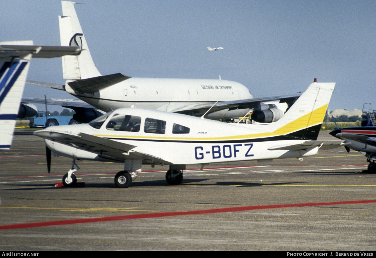 Aircraft Photo of G-BOFZ | Piper PA-28-161 Warrior II | AirHistory.net #830189