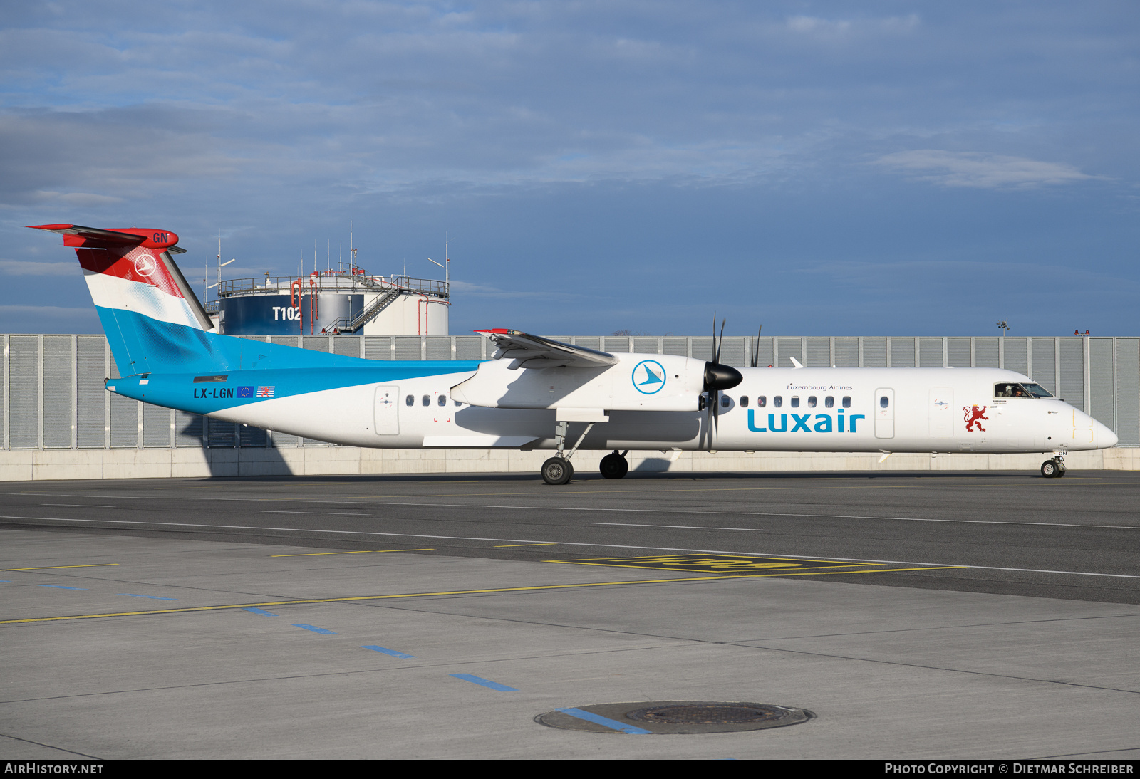 Aircraft Photo of LX-LGN | Bombardier DHC-8-402 Dash 8 | Luxair | AirHistory.net #830200