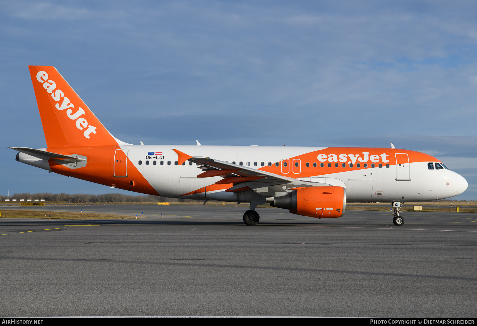 Aircraft Photo of OE-LQI | Airbus A319-111 | EasyJet | AirHistory.net #830203