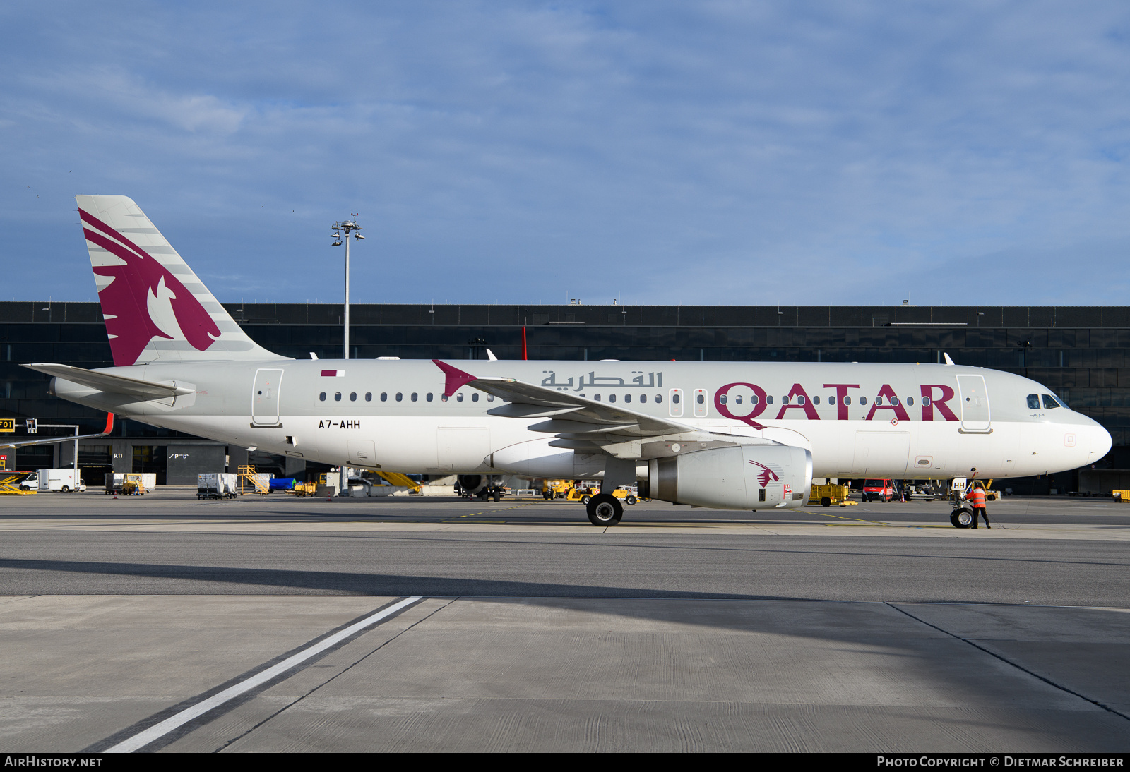 Aircraft Photo of A7-AHH | Airbus A320-232 | Qatar Airways | AirHistory.net #830208