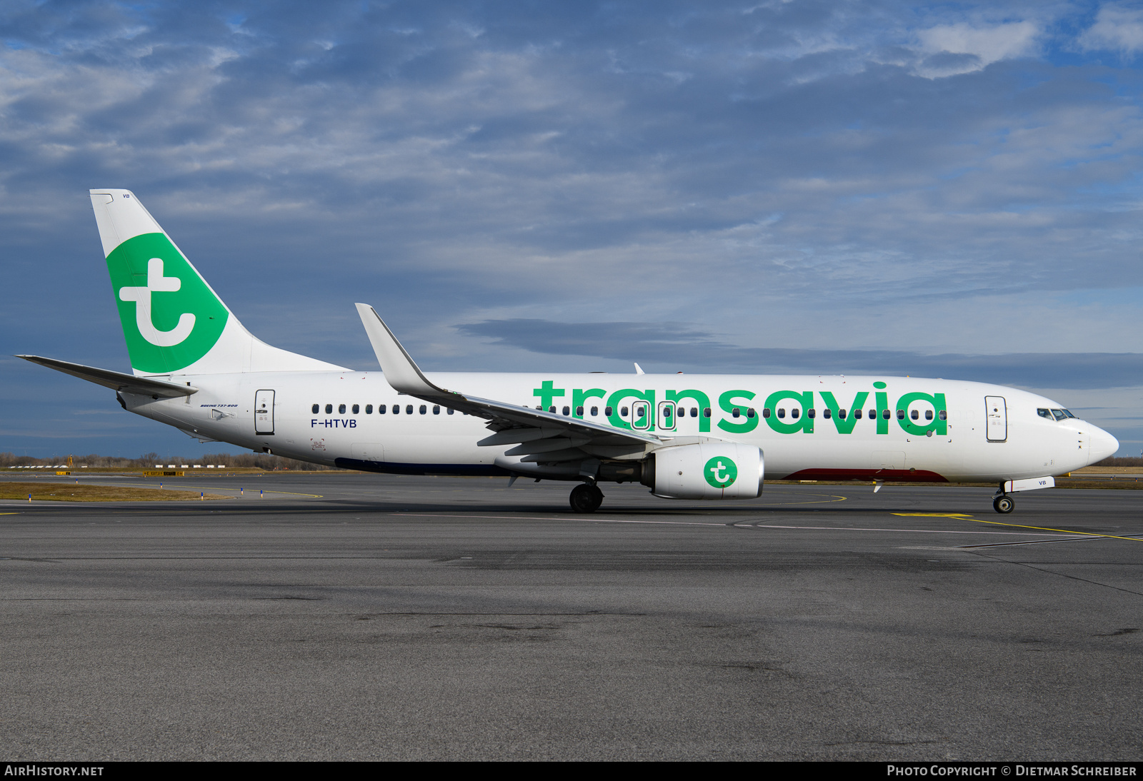 Aircraft Photo of F-HTVB | Boeing 737-8K2 | Transavia | AirHistory.net #830209