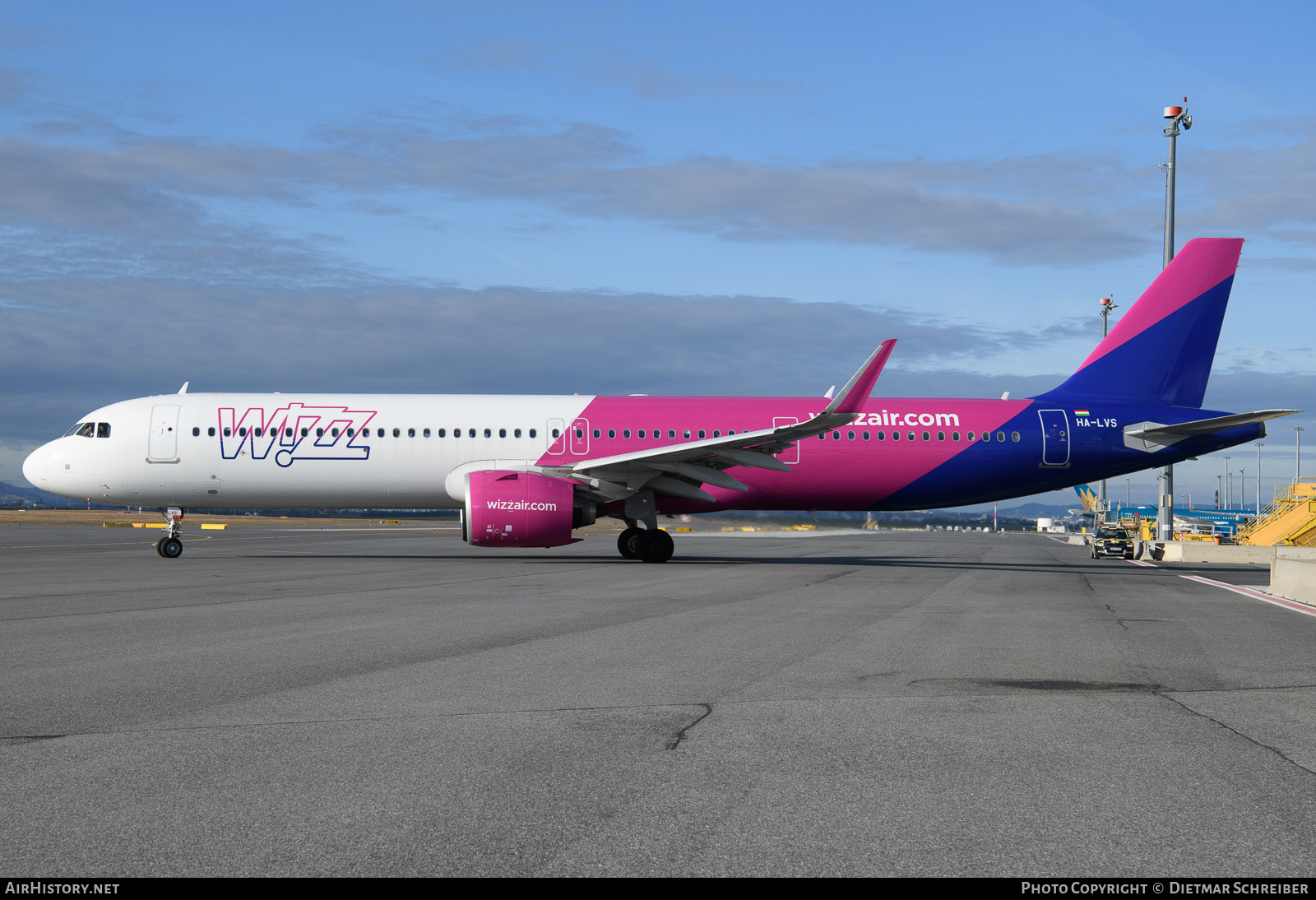 Aircraft Photo of HA-LVS | Airbus A321-271NX | Wizz Air | AirHistory.net #830211