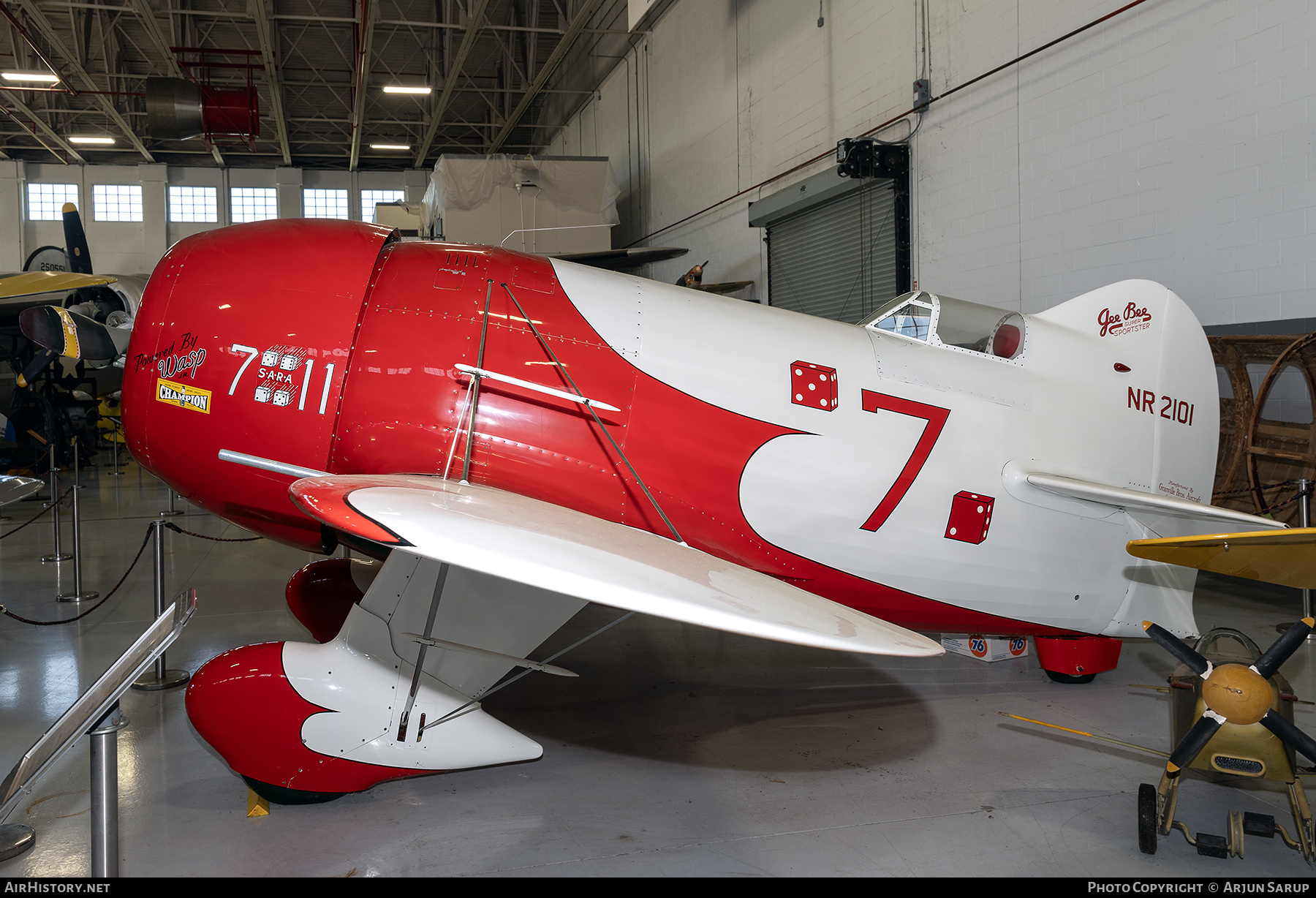 Aircraft Photo of N2101 / NR2101 | Granville Gee Bee R-2 Super Sportster (replica) | AirHistory.net #830217