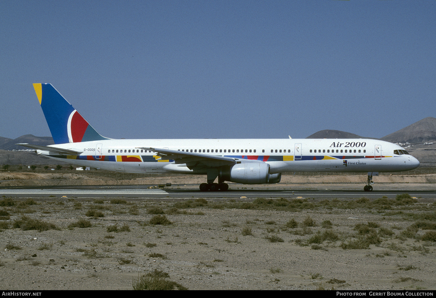 Aircraft Photo of G-OOOS | Boeing 757-236 | Air 2000 | AirHistory.net #830232