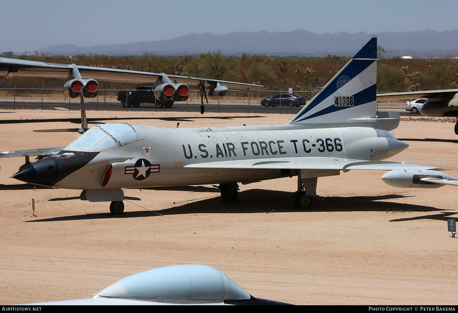 Aircraft Photo of 54-1366 / 41366 | Convair TF-102A Delta Dagger | USA - Air Force | AirHistory.net #830245