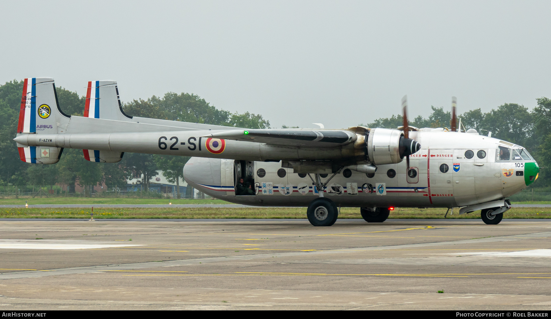 Aircraft Photo of F-AZVM / 105 | Nord 2501F-3 Noratlas | France - Air Force | AirHistory.net #830250