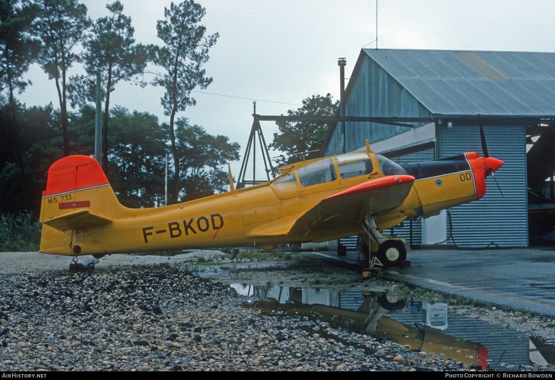 Aircraft Photo of F-BKOD | Morane-Saulnier MS-733 Alcyon | AirHistory.net #830257
