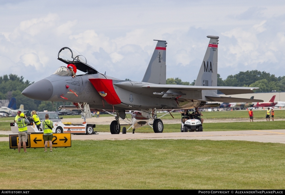 Aircraft Photo of 85-0111 | McDonnell Douglas F-15C Eagle | USA - Air Force | AirHistory.net #830268