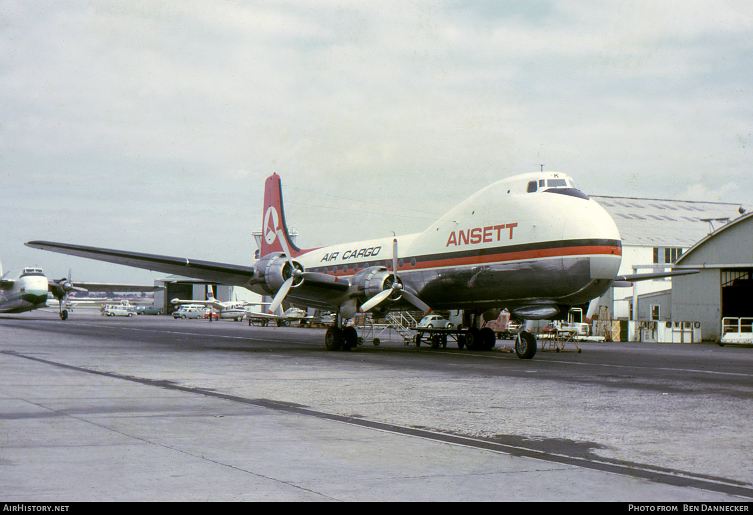 Aircraft Photo of VH-INK | Aviation Traders ATL-98 Carvair | Ansett Air Cargo | AirHistory.net #830295