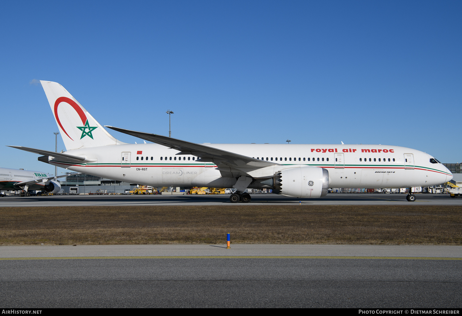 Aircraft Photo of CN-RGT | Boeing 787-8 Dreamliner | Royal Air Maroc - RAM | AirHistory.net #830304