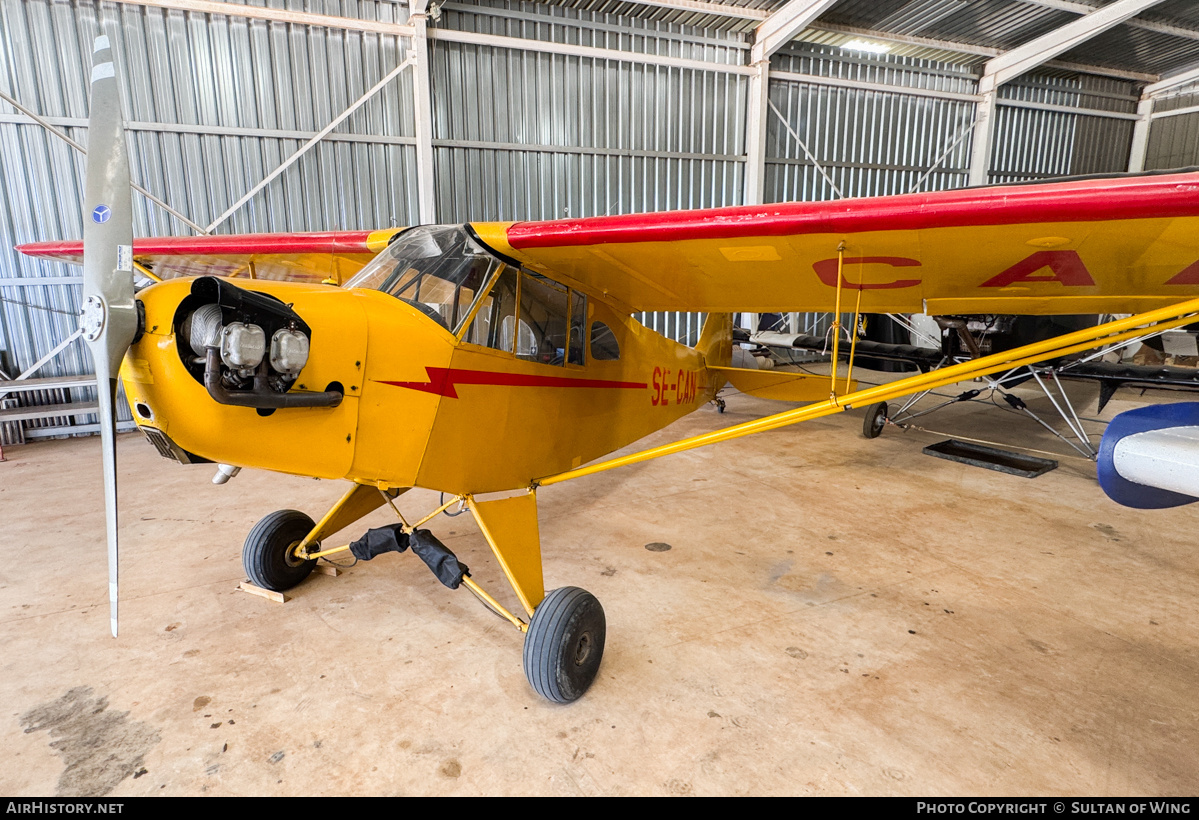 Aircraft Photo of SE-CAN | Piper J-3C-65 Cub | AirHistory.net #830311