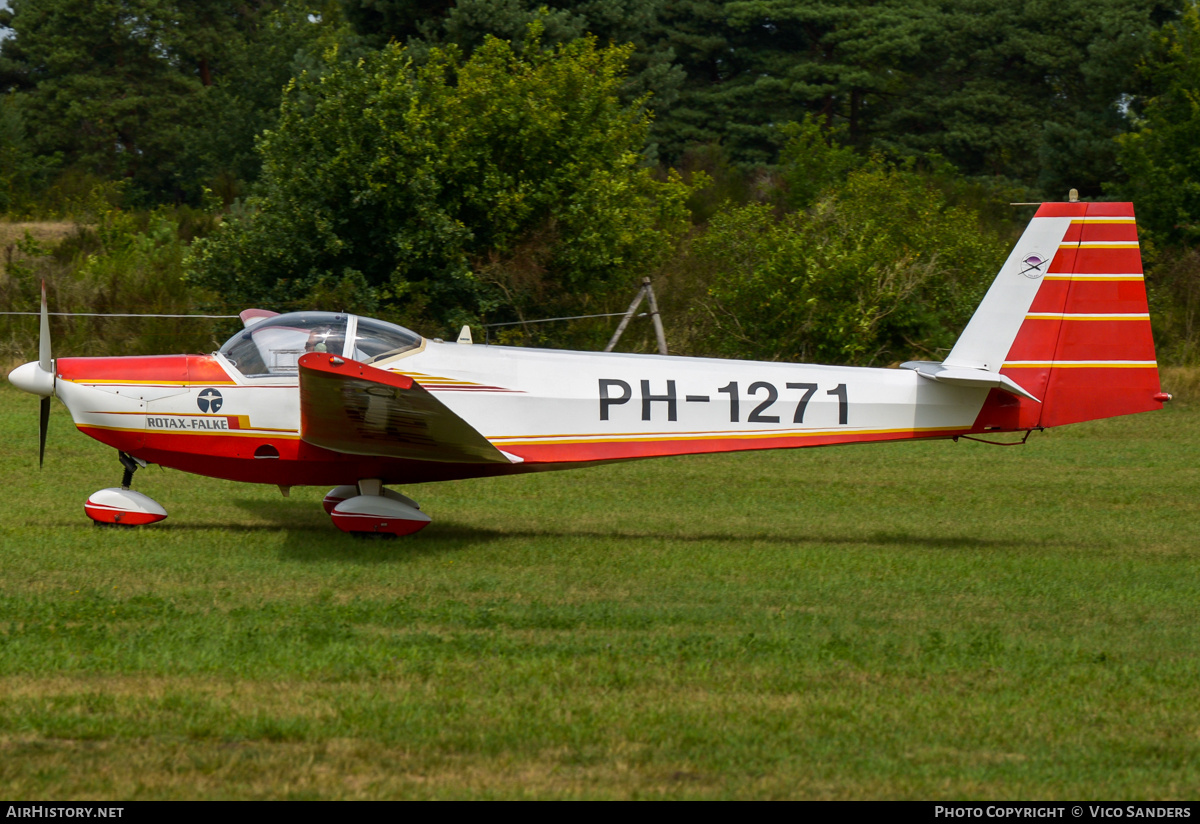 Aircraft Photo of PH-1271 | Scheibe SF-25C/TL Rotax-Falke | Zweefvliegclub Volkel | AirHistory.net #830312