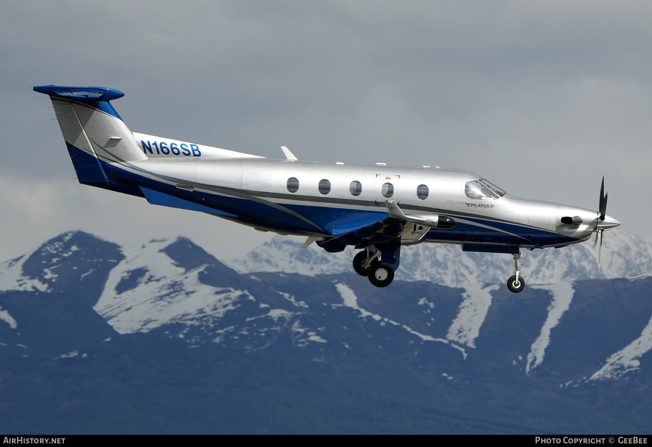 Aircraft Photo of N166SB | Pilatus PC-12/45 | AirHistory.net #830324