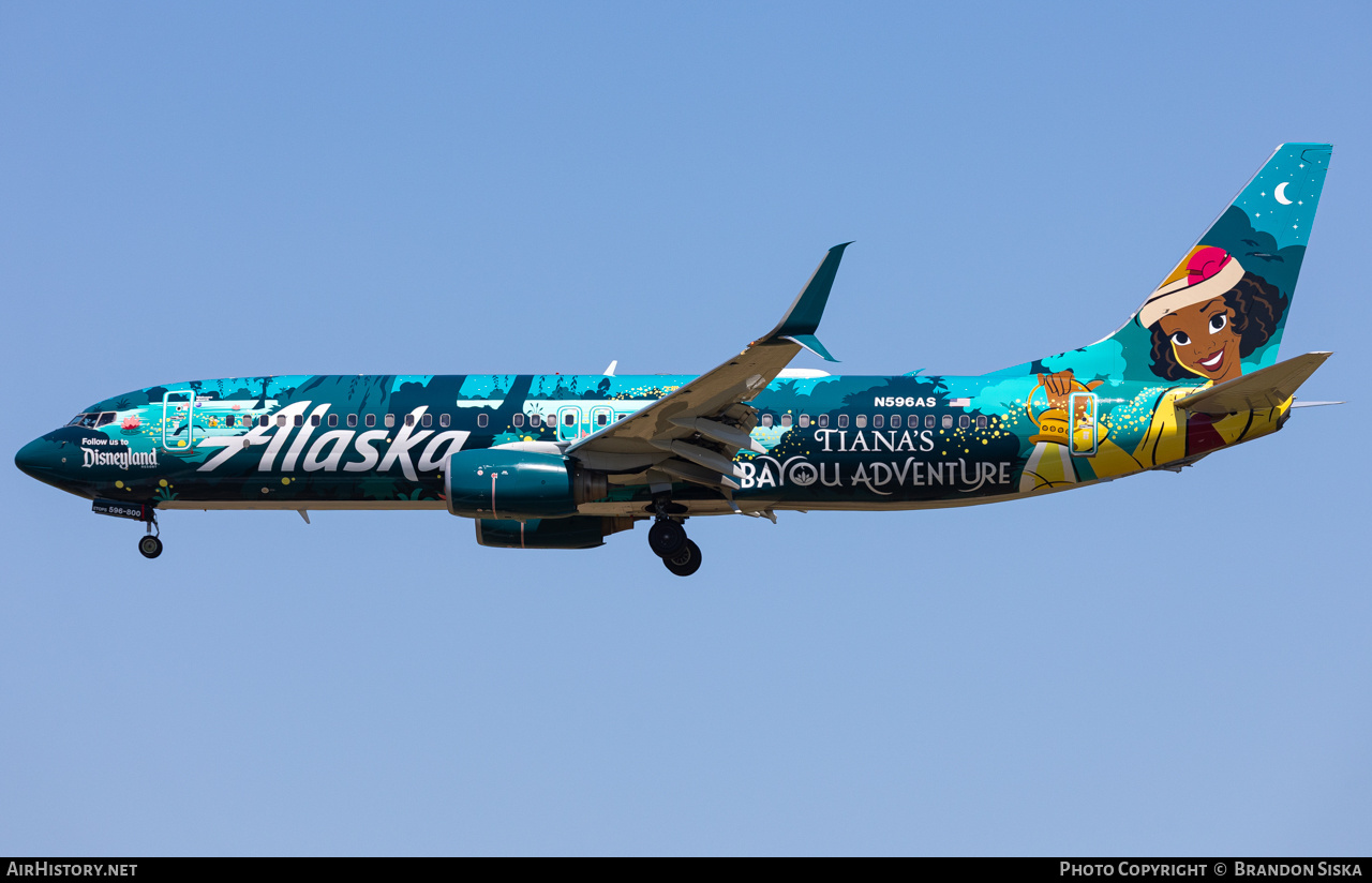 Aircraft Photo of N596AS | Boeing 737-890 | Alaska Airlines | AirHistory.net #830355