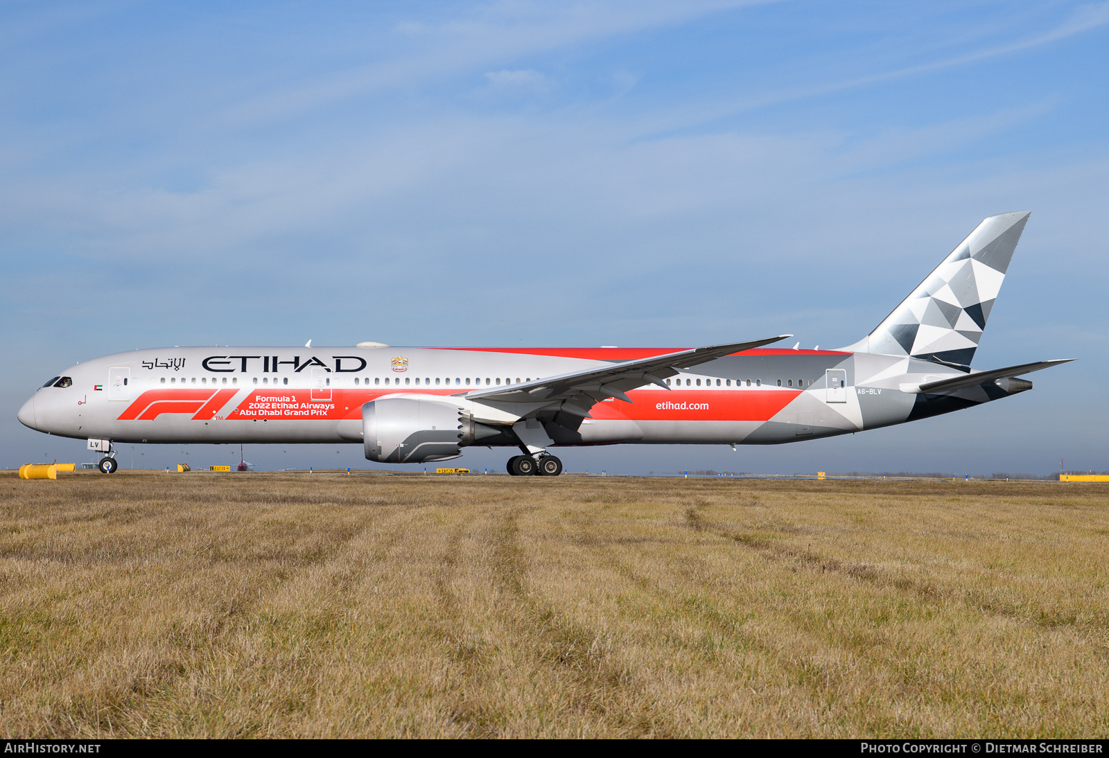 Aircraft Photo of A6-BLV | Boeing 787-9 Dreamliner | Etihad Airways | AirHistory.net #830357