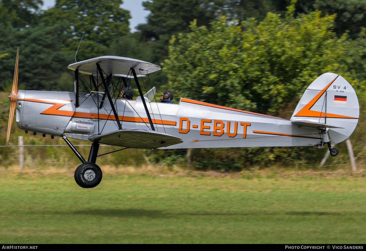 Aircraft Photo of D-EBUT | Stampe-Vertongen SV-4C | AirHistory.net #830359