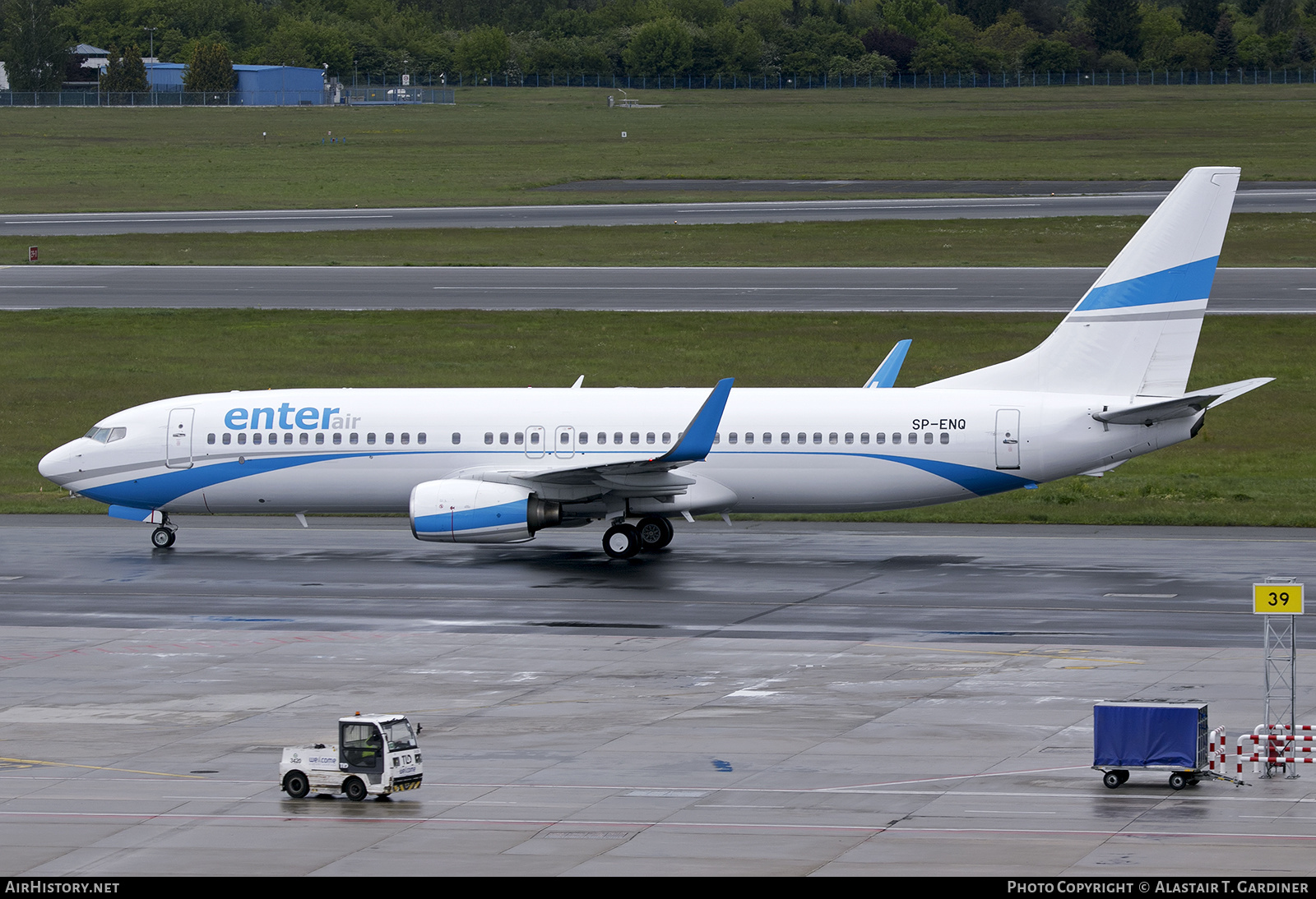 Aircraft Photo of SP-ENQ | Boeing 737-85R | Enter Air | AirHistory.net #830361