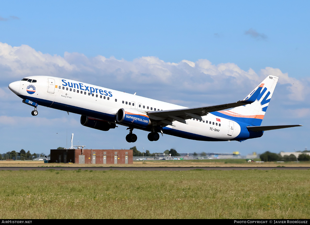 Aircraft Photo of TC-SNV | Boeing 737-86J | SunExpress | AirHistory.net #830366