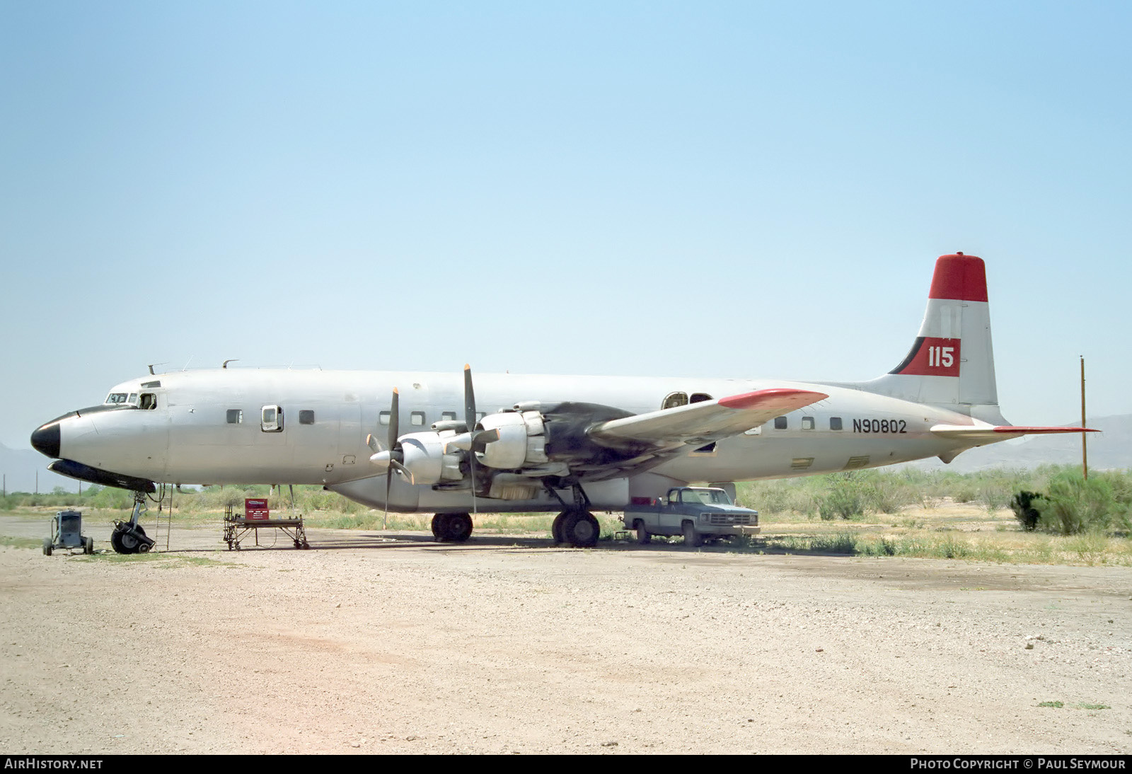 Aircraft Photo of N90802 | Douglas DC-7C/AT | AirHistory.net #830389