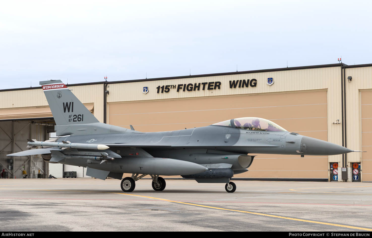 Aircraft Photo of 87-0261 / AF87-261 | General Dynamics F-16C Fighting Falcon | USA - Air Force | AirHistory.net #830392