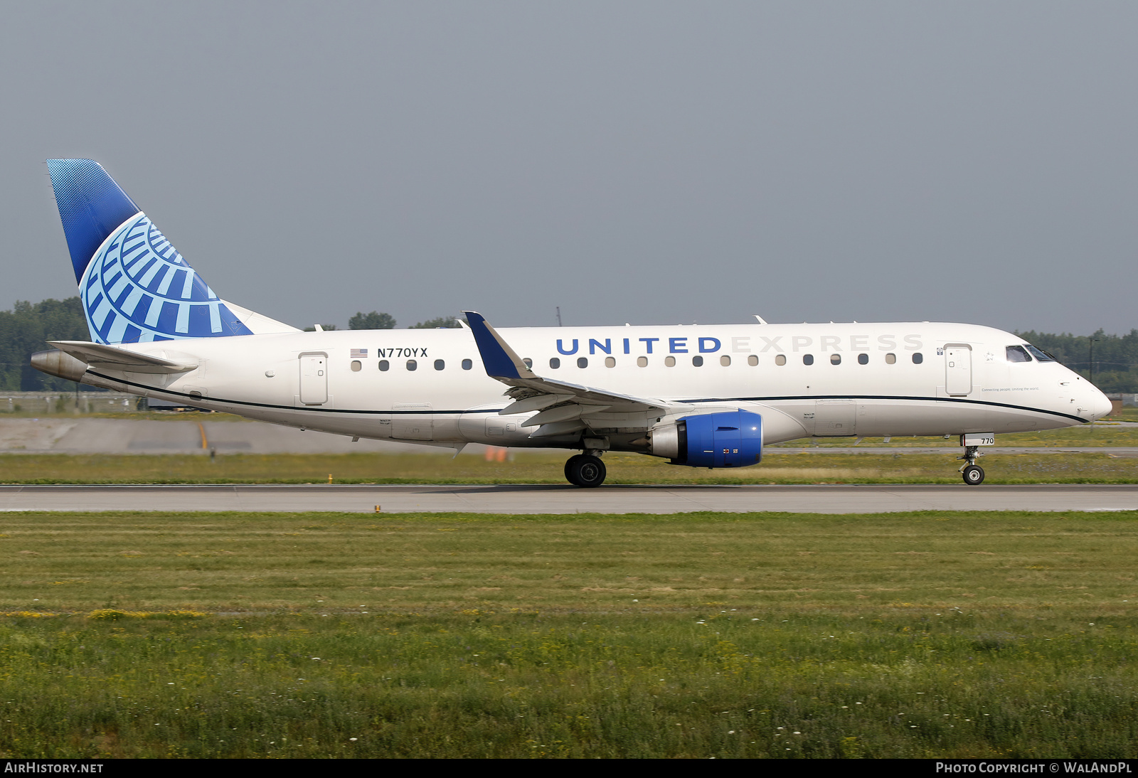 Aircraft Photo of N770YX | Embraer 175LR (ERJ-170-200LR) | United Express | AirHistory.net #830408