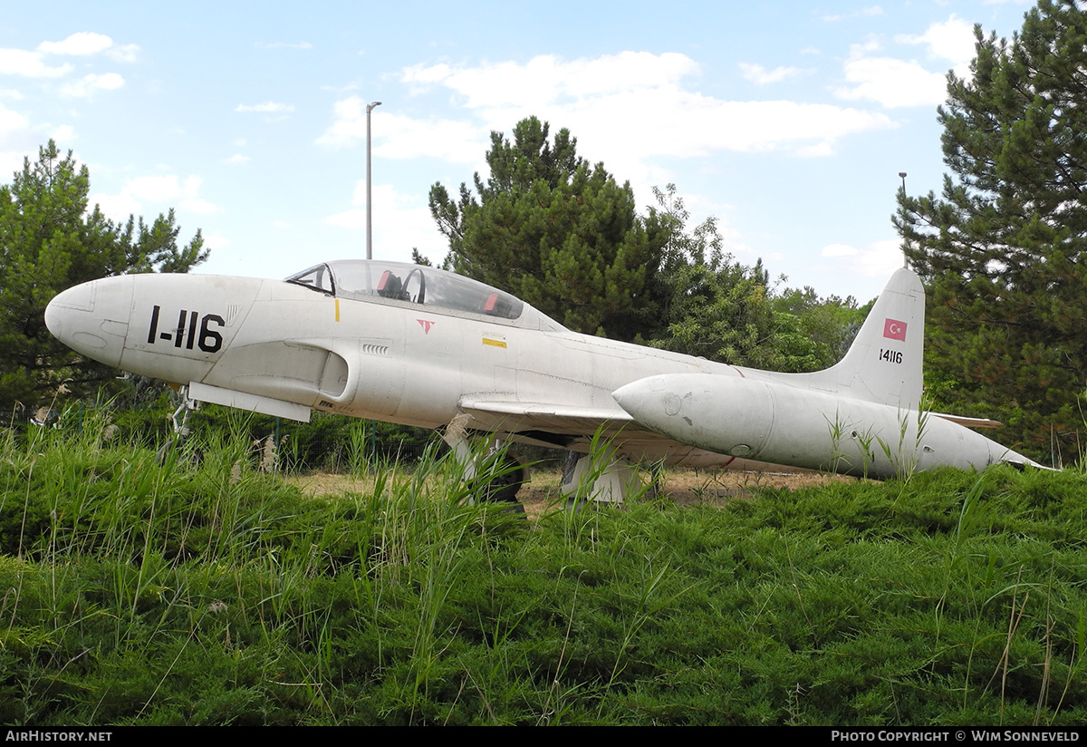 Aircraft Photo of 51-4116 / 14116 | Lockheed T-33A | Turkey - Air Force | AirHistory.net #830433