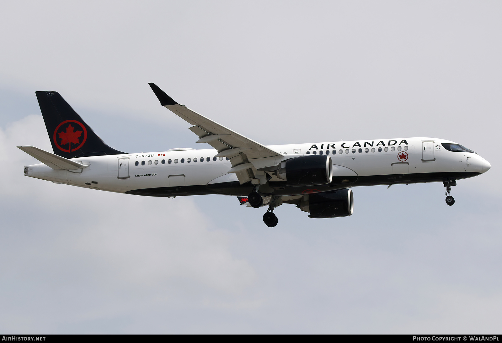 Aircraft Photo of C-GTZU | Airbus A220-371 (BD-500-1A11) | Air Canada | AirHistory.net #830449