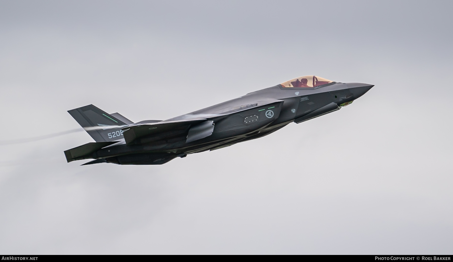 Aircraft Photo of 5208 | Lockheed Martin F-35A Lightning II | Norway - Air Force | AirHistory.net #830461